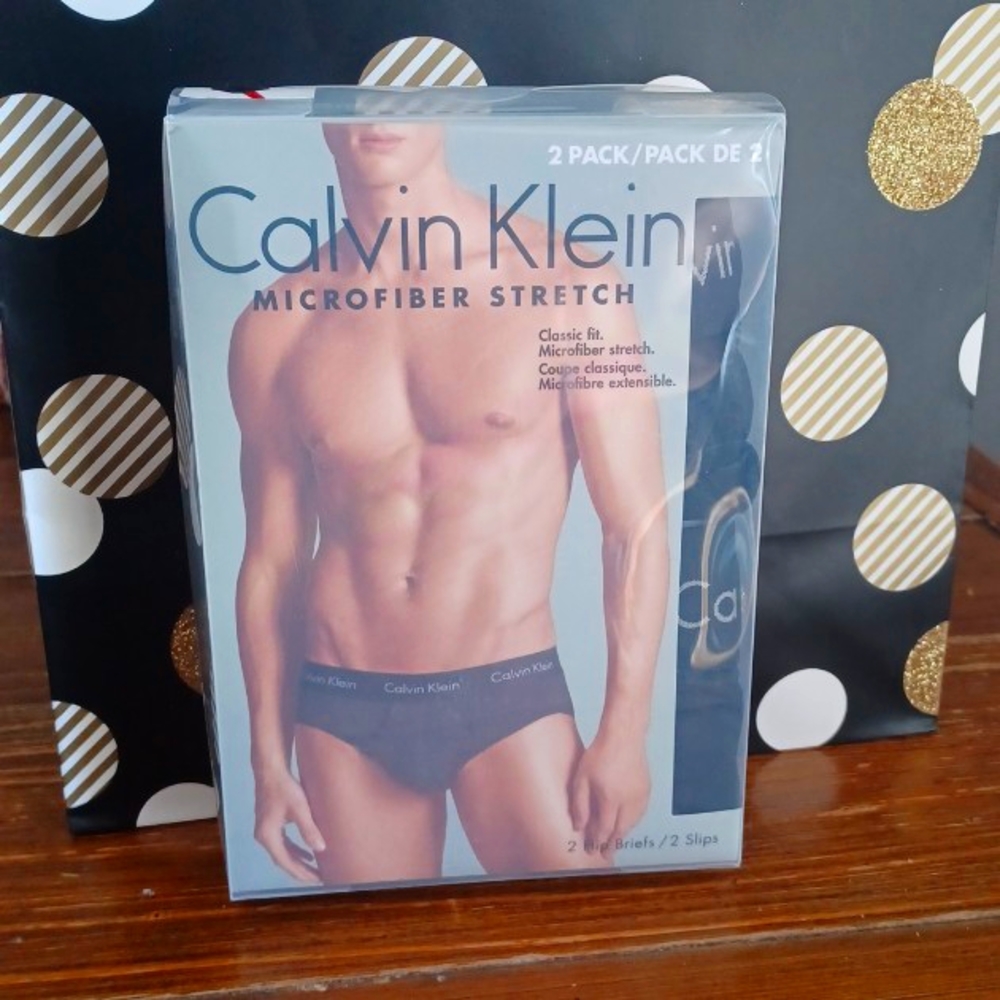 Calvin klein 2 pack Hip Briefs Men's Large